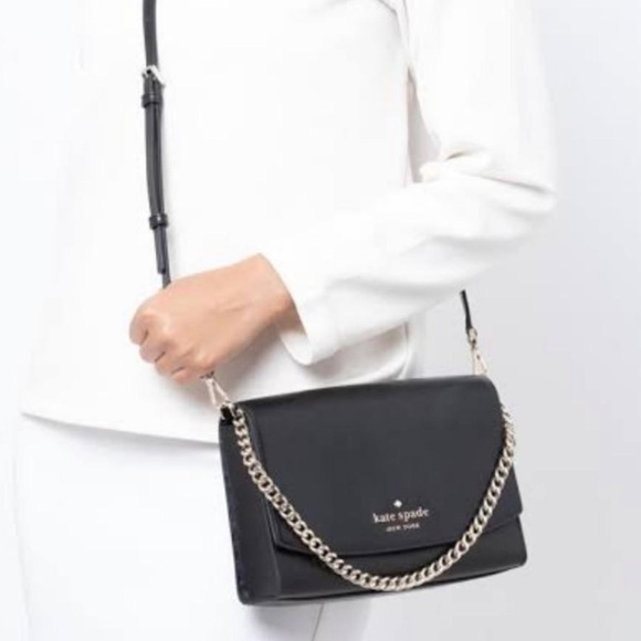 Kate Spade Carson Convertible Crossbody Black - Picture 4 of 9